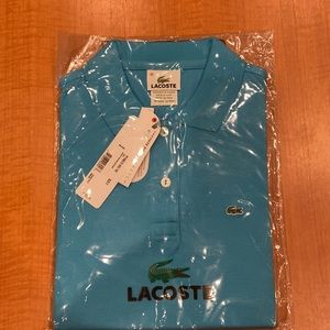 NIB Women’s Lacoste Pique Polo Shirt